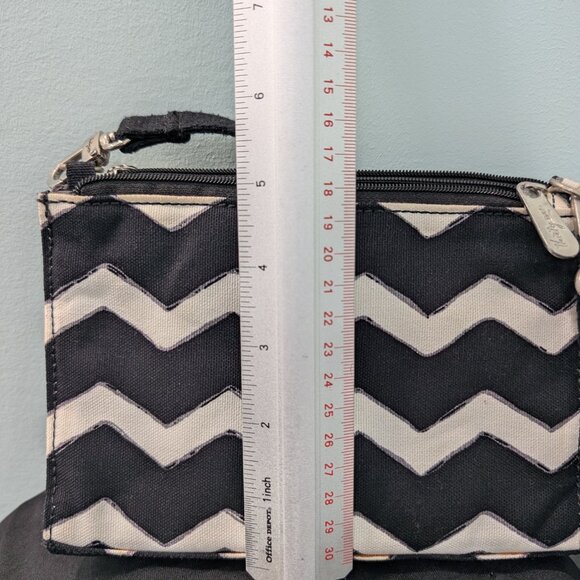 Black and White Thirty-one Crossbody - Picture 3 of 6
